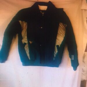 Men's Green and Gray Jacket